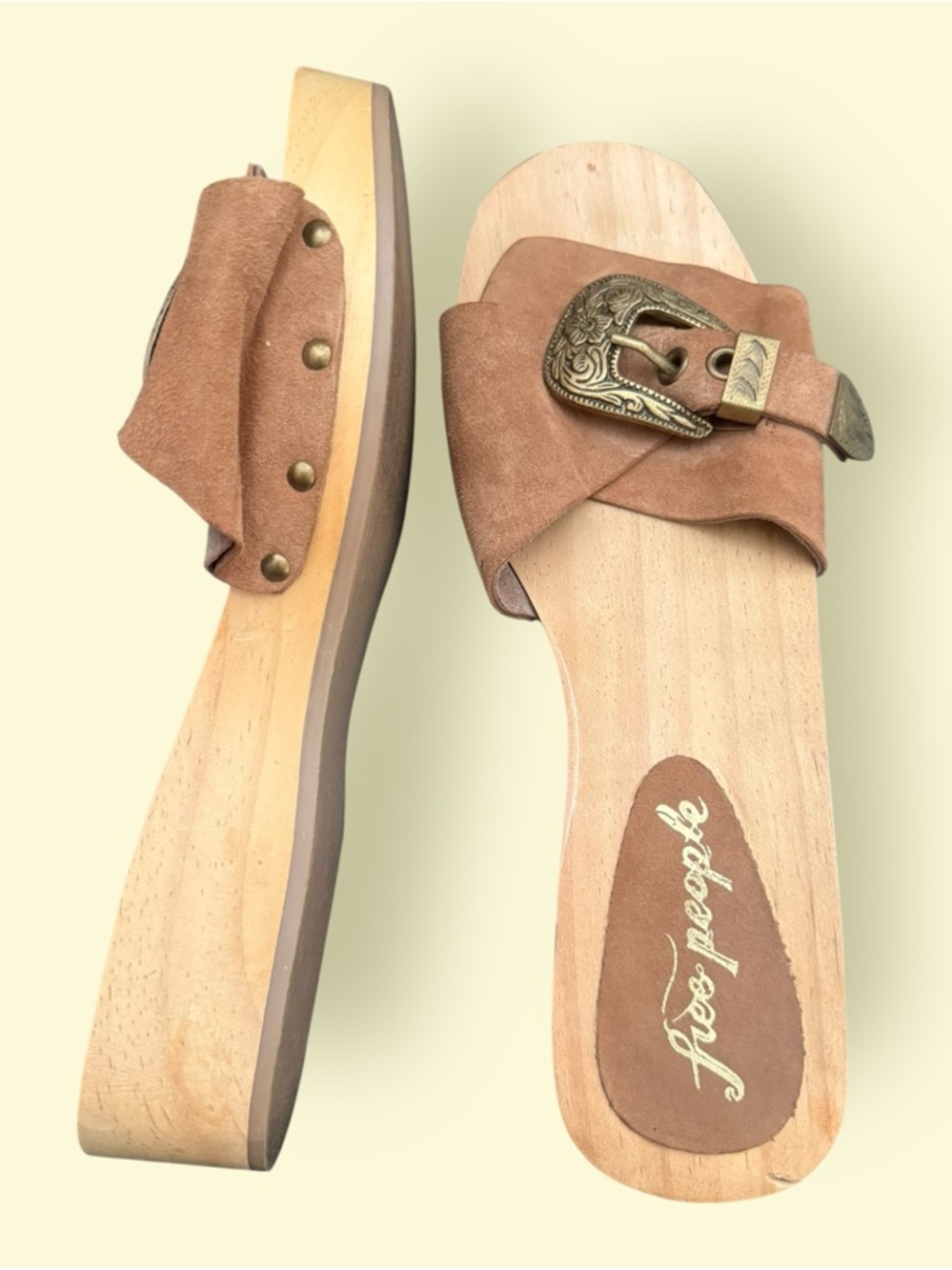 Free People Westtown Slide Clogs us7.5 - Picture 7 of 11